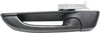 RAM 1500 09-18/2500/3500 10-21 REAR EXTERIOR DOOR HANDLE LH, Textured Black, (19-21, 2500/3500, Crew Cab), Includes 19-22 1500 Classic