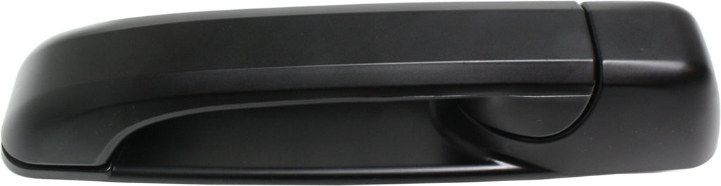 RAM 1500 09-12/2500 10-21/3500 19-21 REAR EXTERIOR DOOR HANDLE LH, Primed Black, (19-21, 2500/3500, Crew Cab)