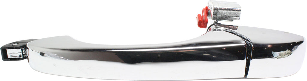 SEBRING 07-10/AVENGER 08-14/CHRYSLER 200 11-14 REAR EXTERIOR DOOR HANDLE LH, All Chrome, w/o Keyhole, Plastic