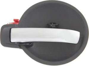 MAGNUM 05-08/CHARGER 06-10 FRONT INTERIOR DOOR HANDLE LH, Chrme Lvr/Gray Hsg., Plastic/Metal (=REAR)