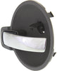 MAGNUM 05-08/CHARGER 06-10 FRONT INTERIOR DOOR HANDLE LH, Chrme Lvr/Gray Hsg., Plastic/Metal (=REAR)