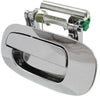 DAKOTA 00-04/DURANGO 98-03 REAR EXTERIOR DOOR HANDLE LH, All Chrome, Plastic