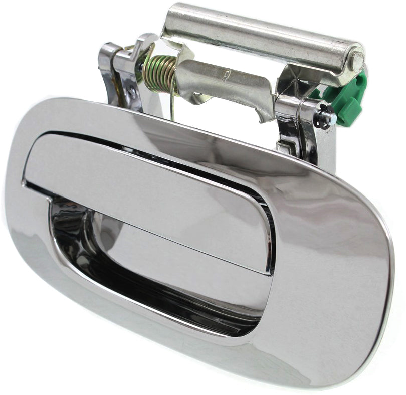 DAKOTA 00-04/DURANGO 98-03 REAR EXTERIOR DOOR HANDLE LH, All Chrome, Plastic
