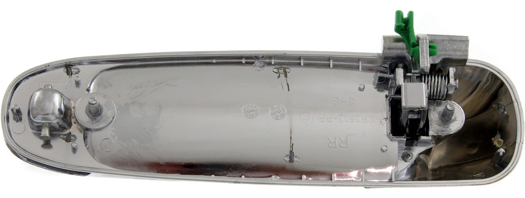 DODGE FULL SIZE P/U 1500 02-08/2500/3500 03-09 REAR EXTERIOR DOOR HANDLE RH,Chrme,w/o Hole,w/ Slash Desgn Lvr