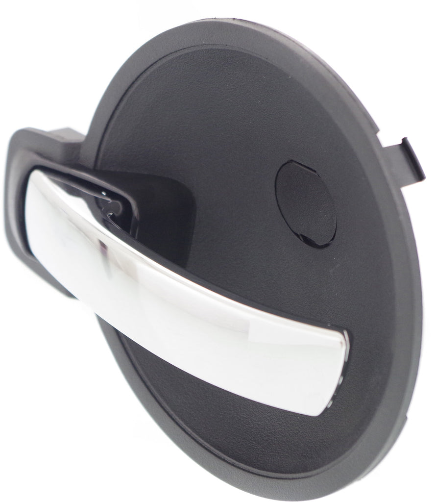 MAGNUM 05-08/CHARGER 06-10 FRONT INTERIOR DOOR HANDLE LH, Chrme Lvr/Blk Hsg., Plastic/Metal (=REAR)