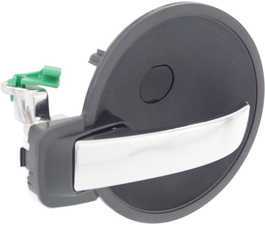 MAGNUM 05-08/CHARGER 06-10 FRONT INTERIOR DOOR HANDLE LH, Chrme Lvr/Blk Hsg., Plastic/Metal (=REAR)