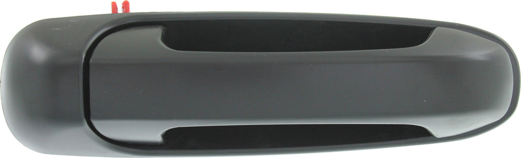 DURANGO 04-09 REAR EXTERIOR DOOR HANDLE RH, Smooth Black, Plastic
