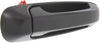 DURANGO 04-09 REAR EXTERIOR DOOR HANDLE RH, Smooth Black, Plastic