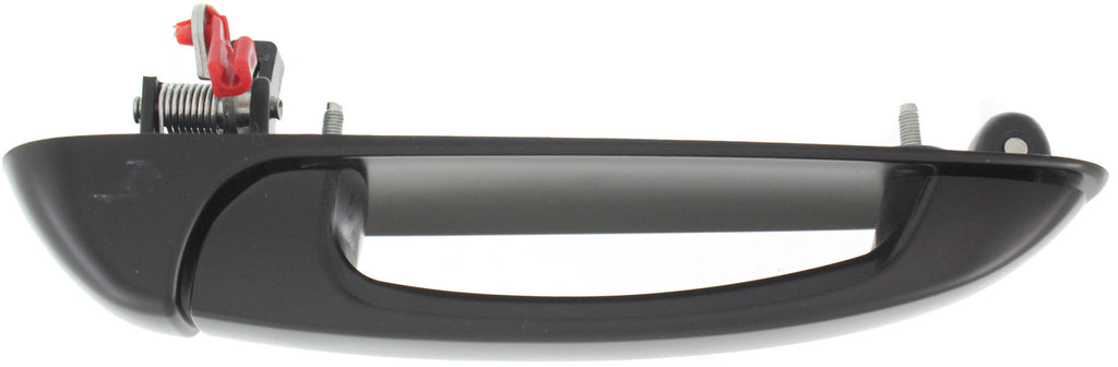 DURANGO 04-09 REAR EXTERIOR DOOR HANDLE RH, Smooth Black, Plastic