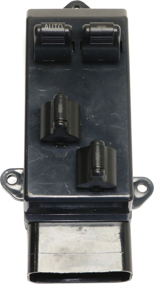 GRAND CARAVAN 96-00 WINDOW SWITCH, Front, LH, Black, with 4-Buttons