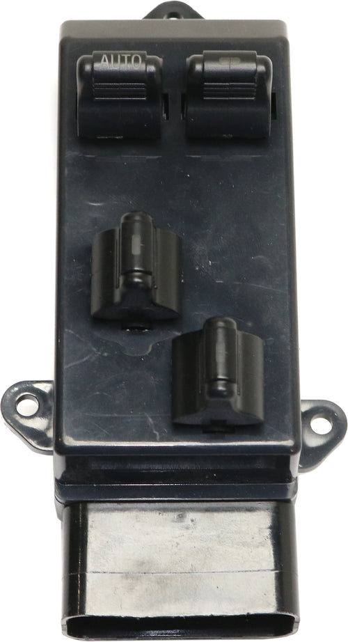 GRAND CARAVAN 96-00 WINDOW SWITCH, Front, LH, Black, with 4-Buttons