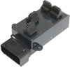 GRAND CARAVAN 96-00 WINDOW SWITCH, Front, LH, Black, with 4-Buttons