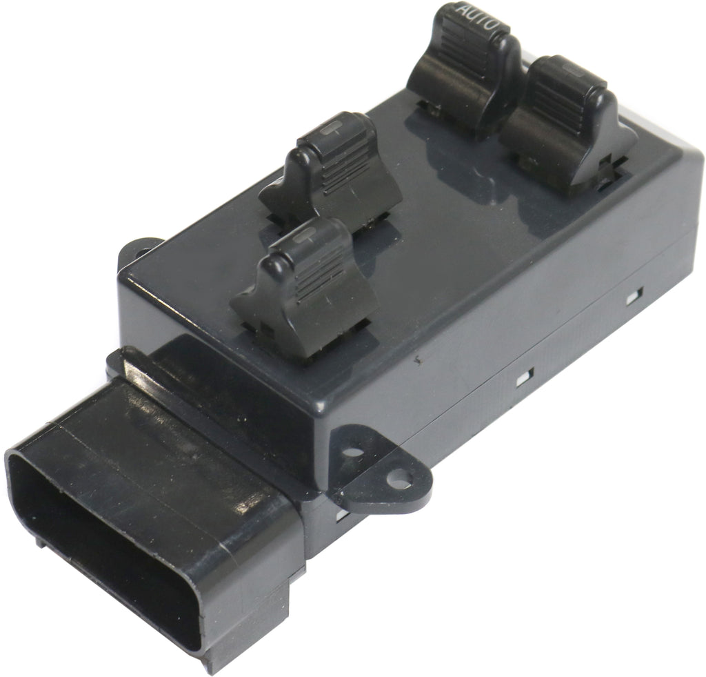 GRAND CARAVAN 96-00 WINDOW SWITCH, Front, LH, Black, with 4-Buttons