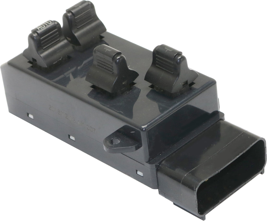 GRAND CARAVAN 96-00 WINDOW SWITCH, Front, LH, Black, with 4-Buttons