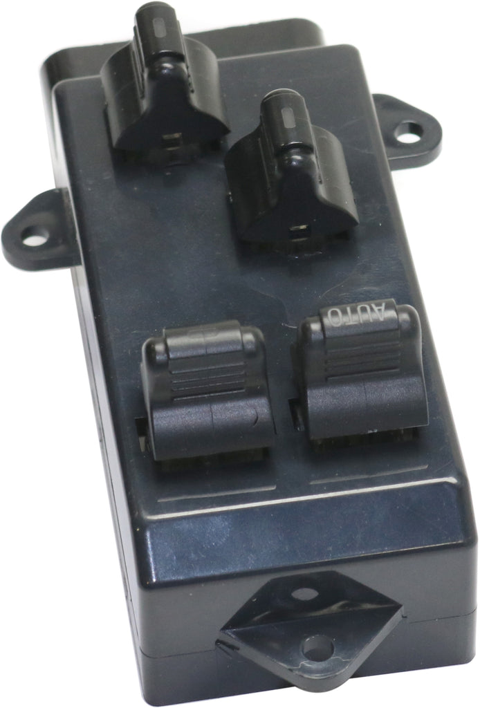 GRAND CARAVAN 96-00 WINDOW SWITCH, Front, LH, Black, with 4-Buttons