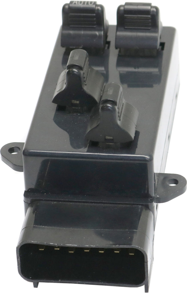 GRAND CARAVAN 96-00 WINDOW SWITCH, Front, LH, Black, with 4-Buttons