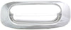 DAKOTA 97-11/RAIDER 06-09 TAILGATE HANDLE BEZEL, All Chrome, w/o Keyhole, Plastic