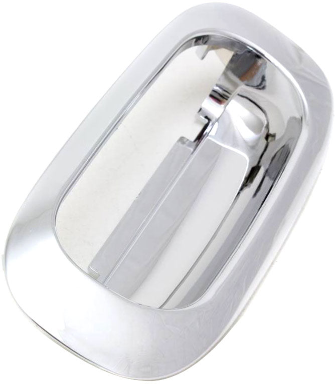 DAKOTA 97-11/RAIDER 06-09 TAILGATE HANDLE BEZEL, All Chrome, w/o Keyhole, Plastic