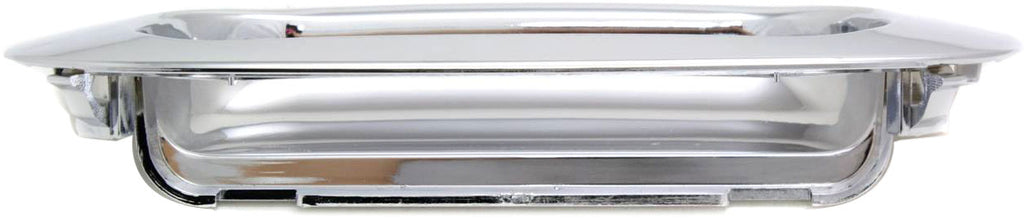 DAKOTA 97-11/RAIDER 06-09 TAILGATE HANDLE BEZEL, All Chrome, w/o Keyhole, Plastic