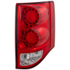 GRAND CARAVAN 11-20 TAIL LAMP RH, Assembly, Red and Clear Lens - CAPA