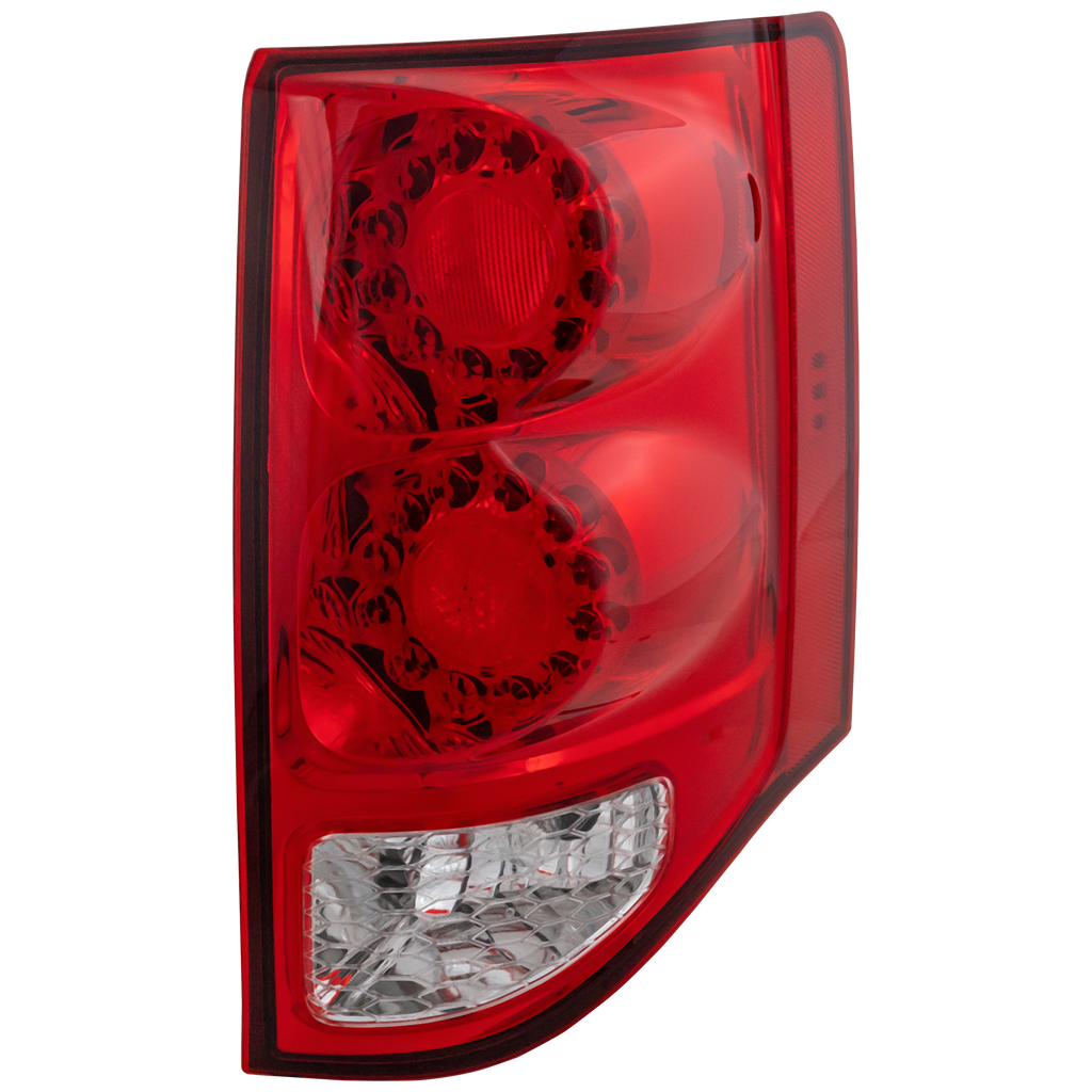 GRAND CARAVAN 11-20 TAIL LAMP RH, Assembly, Red and Clear Lens - CAPA