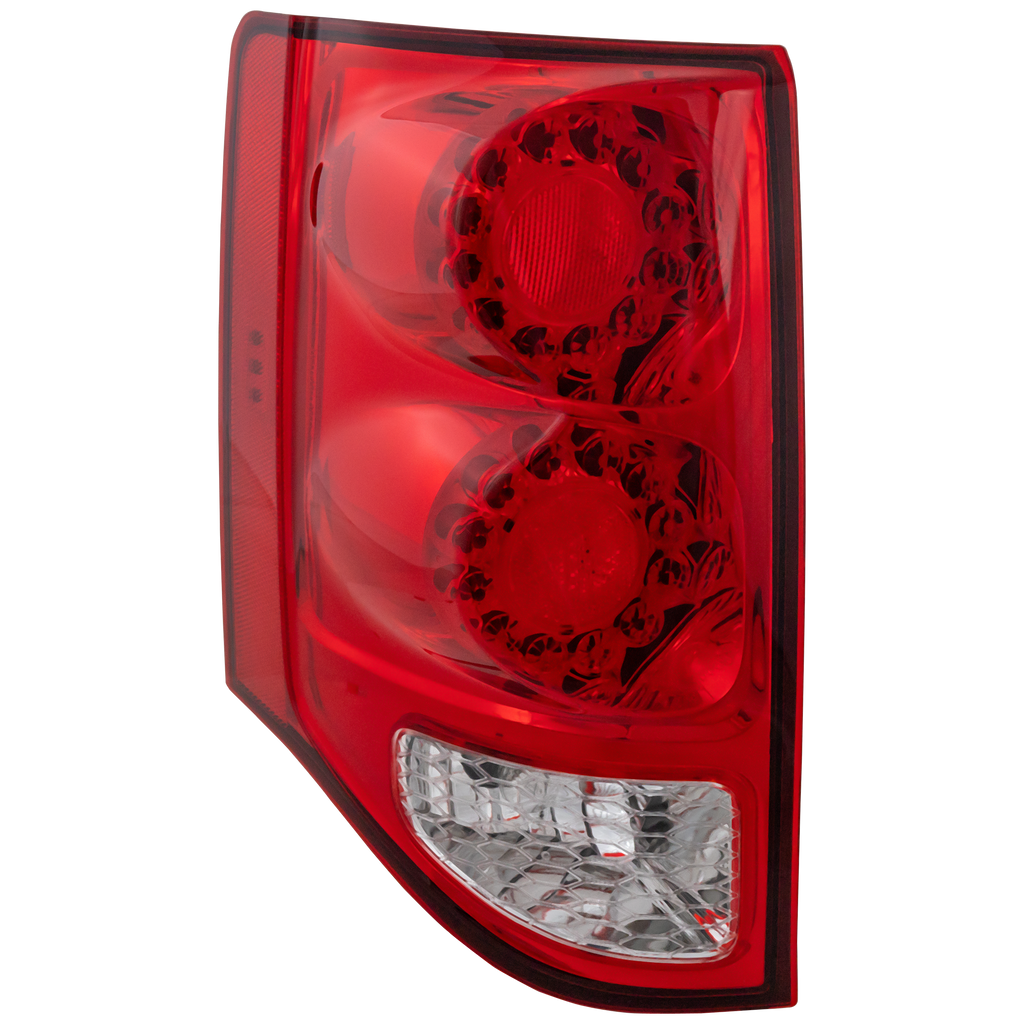 GRAND CARAVAN 11-20 TAIL LAMP LH, Assembly, Red and Clear Lens