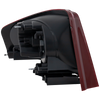 AVENGER 11-14 TAIL LAMP RH, Assembly, w/ Red and Clear Lens - CAPA