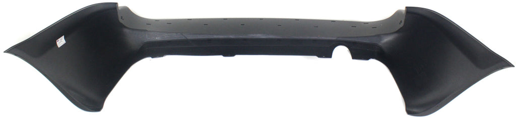 GRAND CARAVAN 05-07 REAR BUMPER COVER, Primed, w/o Rear Obj Snsr Holes, w/ Single Exh Hole and Blk Trim, w/o Chr Mldg, w/ Stow and Go Seat