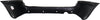 GRAND CARAVAN 05-07 REAR BUMPER COVER, Primed, w/ Rear Obj Snsr Holes, w/ Single Exh Hole and Blk Trim, w/ Chr Mldg