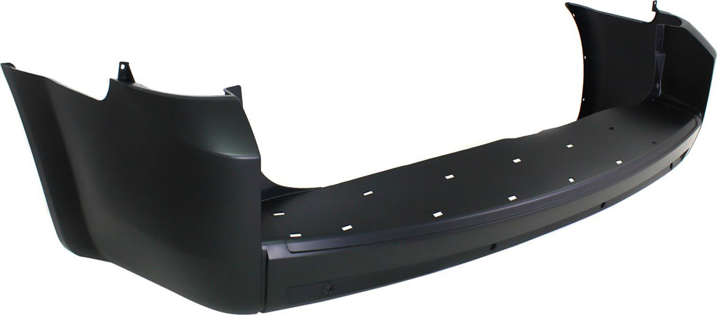 GRAND CARAVAN 08-10 REAR BUMPER COVER, Primed, w/ Molding and Parking Aid Snsr Holes - CAPA