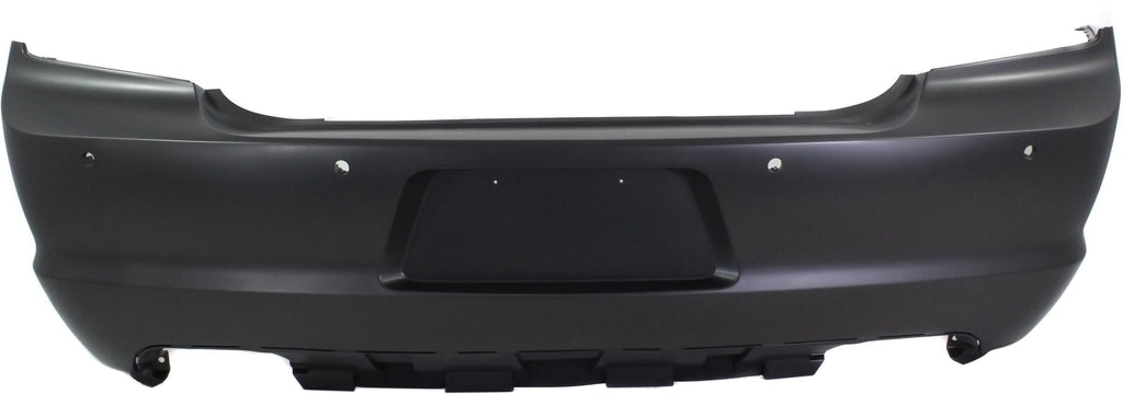 CHARGER 11-14 REAR BUMPER COVER, Primed, w/ Parking Aid Sensor Holes, (Exc. SRT8 Model)