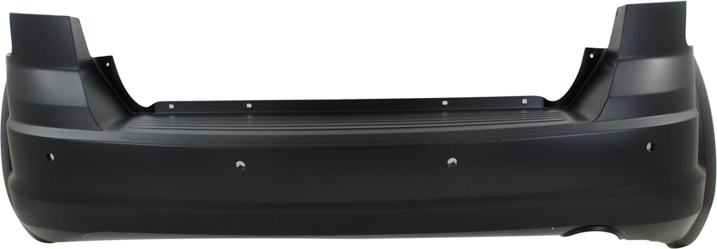 JOURNEY 11-20 REAR BUMPER COVER, Primed, w/o Fascia, w/ Parking Aid Sensor Holes, w/ Single Exhaust Hole