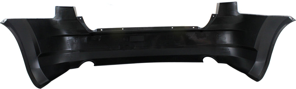 JOURNEY 09-20 REAR BUMPER COVER, Primed, w/o Fascia and Parking Aid Sensor Holes, w/ Dual Exhaust Holes