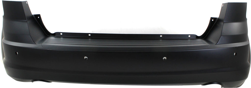 JOURNEY 11-20 REAR BUMPER COVER, Primed, w/o Fascia, w/ Parking Aid Sensor Holes, w/ Dual Exhaust Holes