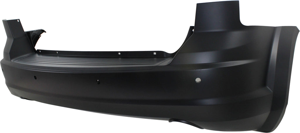 JOURNEY 11-20 REAR BUMPER COVER, Primed, w/o Fascia, w/ Parking Aid Sensor Holes, w/ Dual Exhaust Holes