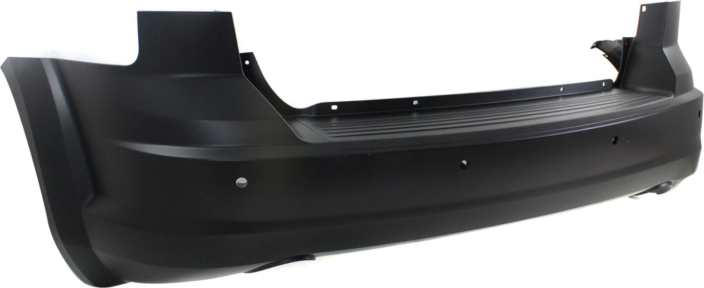 JOURNEY 11-20 REAR BUMPER COVER, Primed, w/o Fascia, w/ Parking Aid Sensor Holes, w/ Dual Exhaust Holes