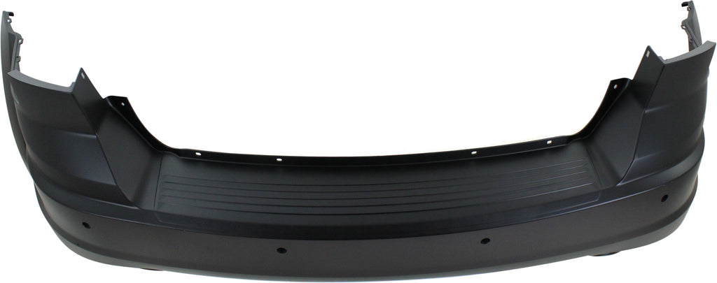 JOURNEY 11-20 REAR BUMPER COVER, Primed, w/o Fascia, w/ Parking Aid Sensor Holes, w/ Dual Exhaust Holes