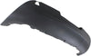 DART 13-16 REAR BUMPER COVER, Lower Fascia, Textured, w/o Chrome Molding