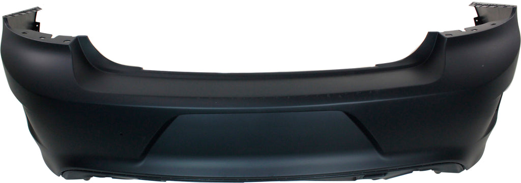 CHARGER 15-20 REAR BUMPER COVER, Primed, Daytona/R/T 392/R/T Scat Pack/SRT Models, w/o Blind Spot Sensor Holes/Park Assist Sensor Holes and Wide Body Option