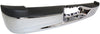 DAKOTA 05-11 STEP BUMPER, FACE BAR AND PAD, w/ Pad Provision, w/o Mounting Bracket, Chrome, All Cab Types