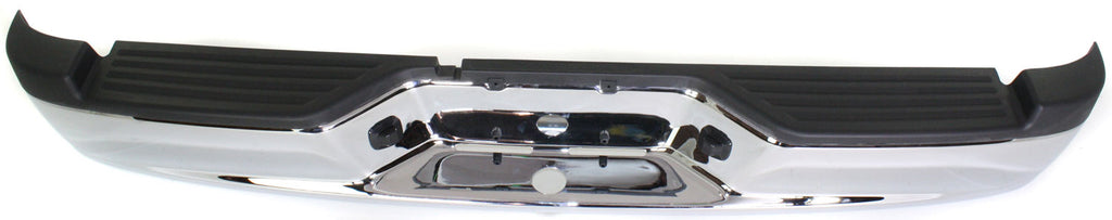 DAKOTA 05-11 STEP BUMPER, FACE BAR AND PAD, w/ Pad Provision, w/o Mounting Bracket, Chrome, All Cab Types