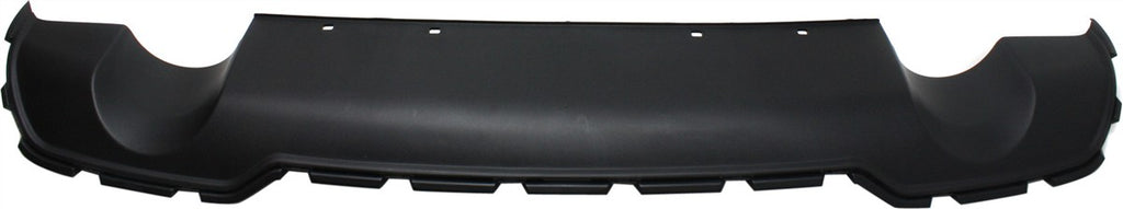 AVENGER 11-14 REAR LOWER VALANCE, Lower Bumper Cover, Textured, w/ Dual Exhaust Holes