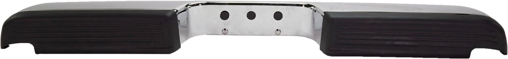 RAM 1500 94-01/2500/3500 94-02 STEP BUMPER, FACE BAR AND PAD, w/ Pad Provision, w/o Mounting Bracket, Chrome, Fleetside