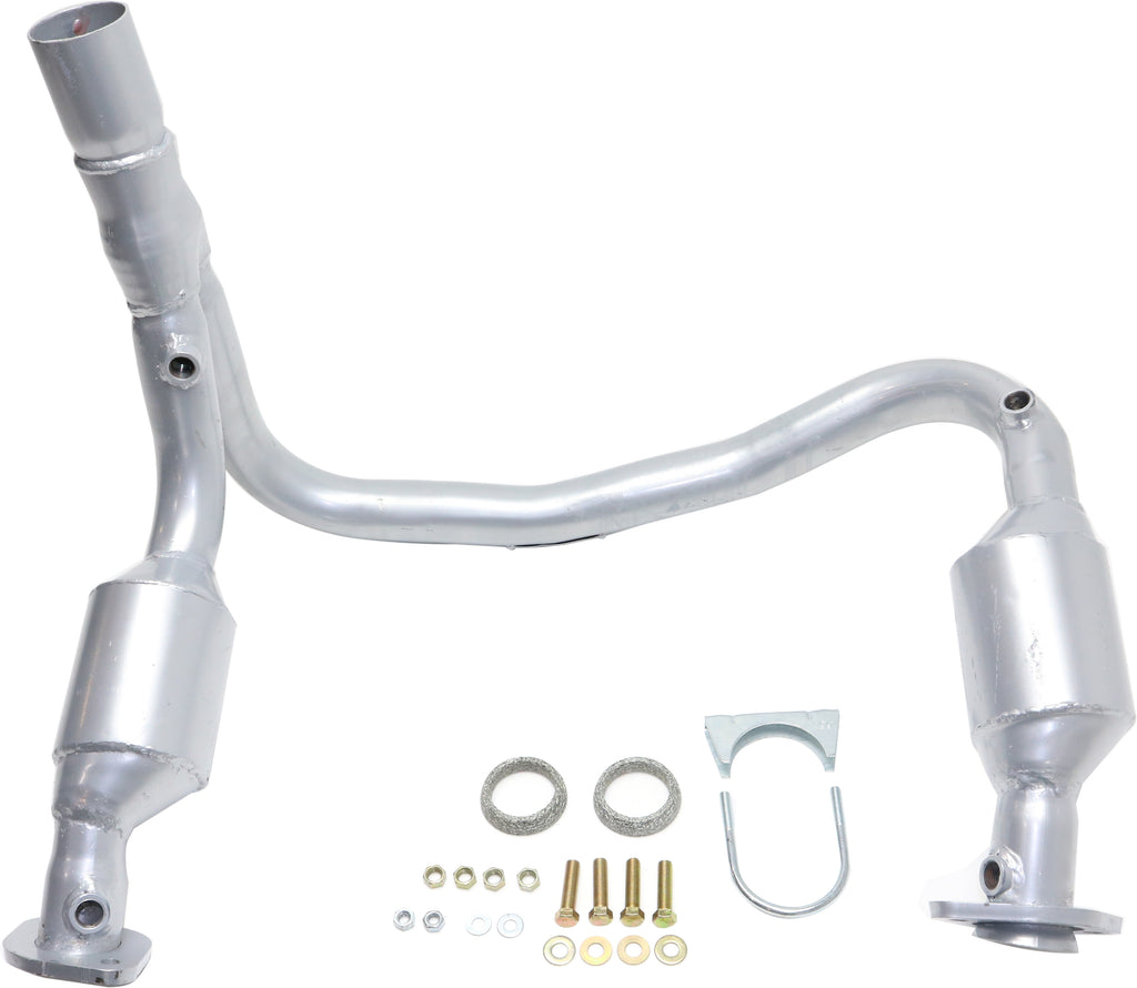 DAKOTA 04-10 / RAIDER 06-09 CATALYTIC CONVERTER, w/ Wiremesh Gaskets and Clamp