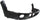 TAURUS X 08-09 FRONT BUMPER COVER, Lower, Primed - CAPA