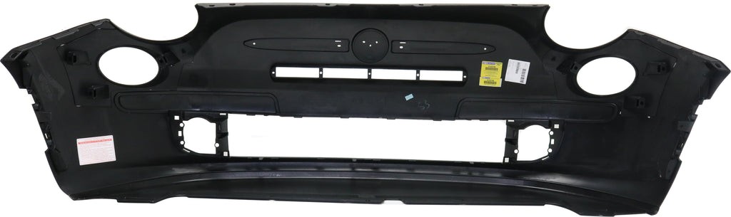 FIAT 500 12-17 FRONT BUMPER COVER, Primed, w/ FL Holes, w/o Bmper Applique Holes - Pop Model - CAPA