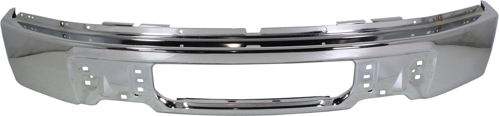 F-150 09-14 FRONT BUMPER, Face Bar, Chr, w/o Fog Light Holes, (Exc.Lariat Ltd/Ltd/Harley-D/SVT Models)