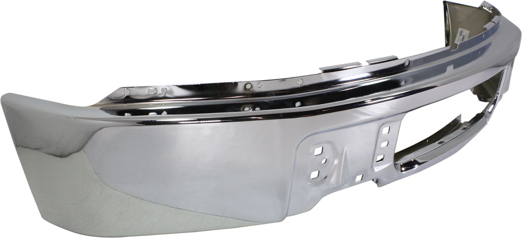 F-150 09-14 FRONT BUMPER, Face Bar, Chr, w/o Fog Light Holes, (Exc.Lariat Ltd/Ltd/Harley-D/SVT Models)