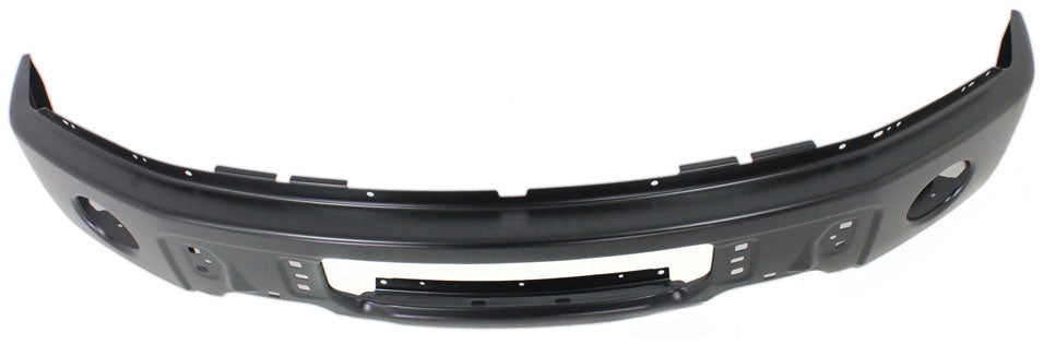 F-150 09-14 FRONT BUMPER, Face Bar, Black, w/ Fog Light Holes, (Exc.Lariat Ltd/Ltd/Harley-D/SVT Models)