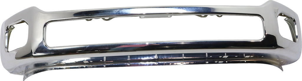 F-SERIES SUPER DUTY 11-16 FRONT BUMPER, Chrome, (F450 w/o Bumper End Caps) - CAPA